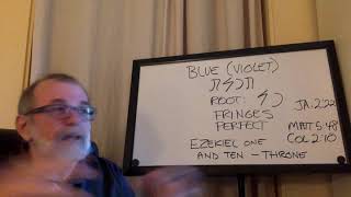 Hebrew Colors Blue