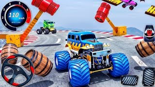 Monster Truck Mega Ramp Impossible Driver - Car Extreme Stunts GT Racing - Android GamePlay screenshot 5