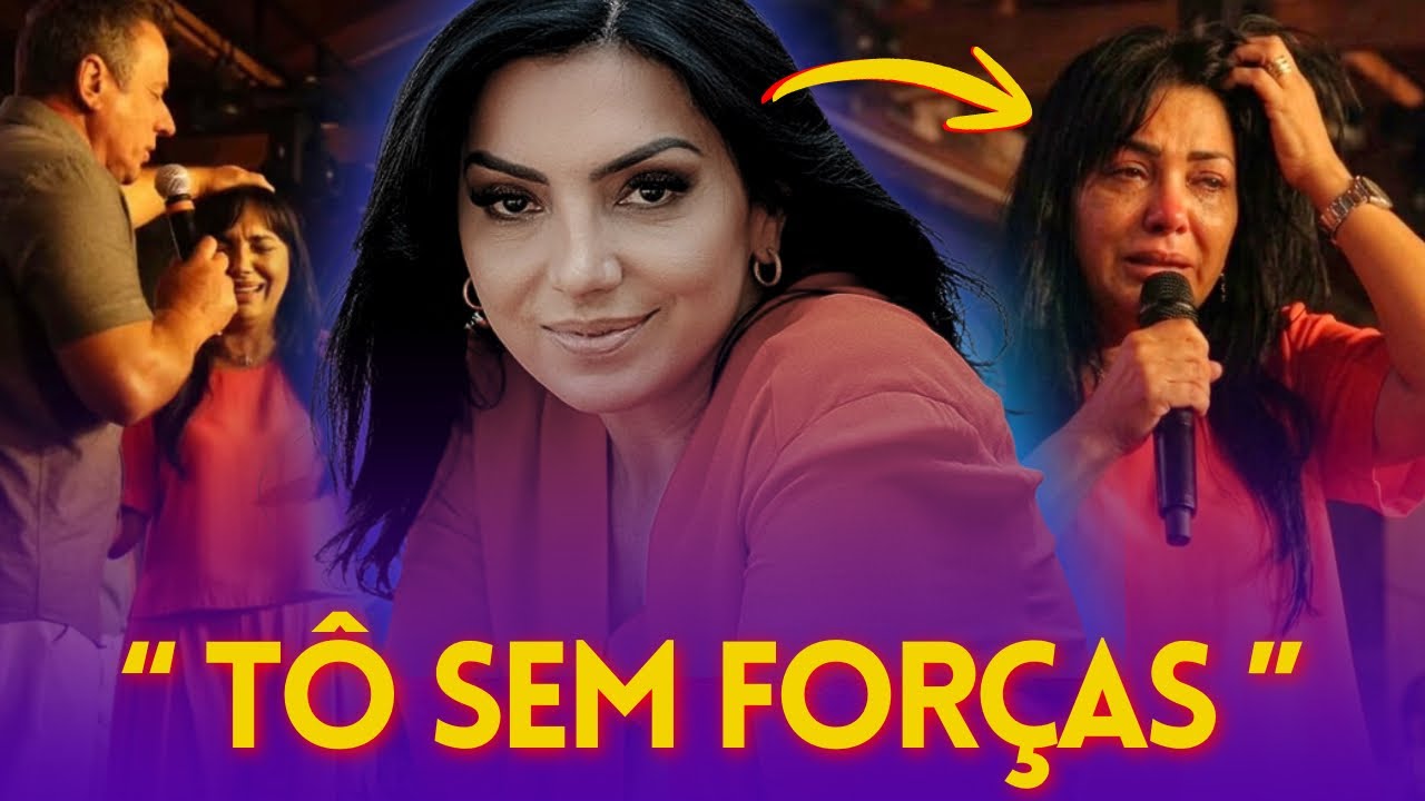 Eyshila chora no altar e diz que pensa em desistir