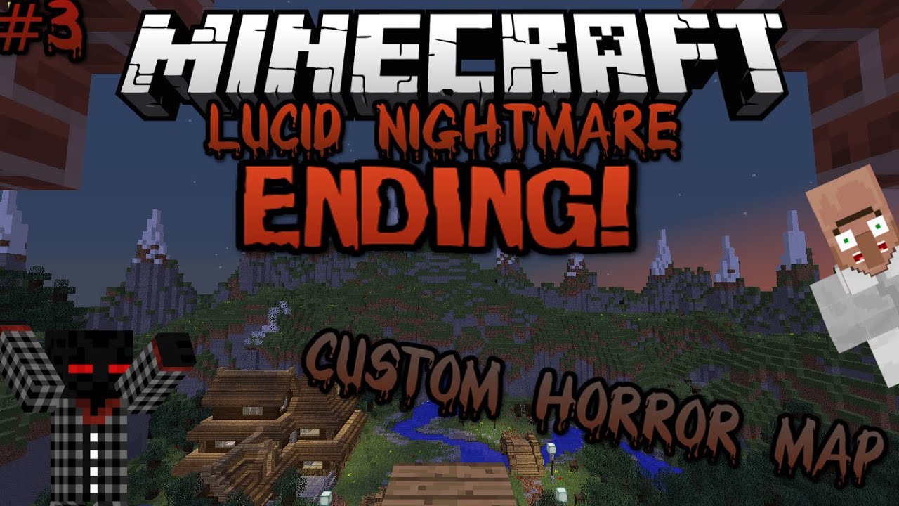 EPIC ENDING! - Minecraft Lucid Nightmare Custom Map [Part 3] - YouTube
