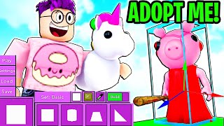 Can We Build PIGGY ADOPT ME!? (NEW PIGGY MAP UPDATE!)