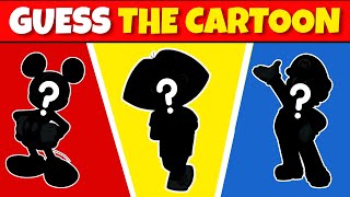 Can You Guess the Cartoon Character by Its Shadow?