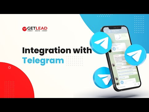 How to integrate Getlead CRM with Telegram? - video from Getlead CRM