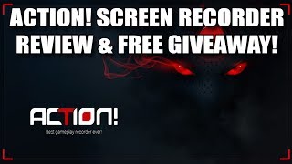 FREE GIVEAWAY Action! Screen Recorder Full Version | WIN The Ultimate Screen & Game Recorder!