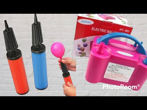 مزايا وعيوب منفاخ البالونات اليدوى والكهربائي