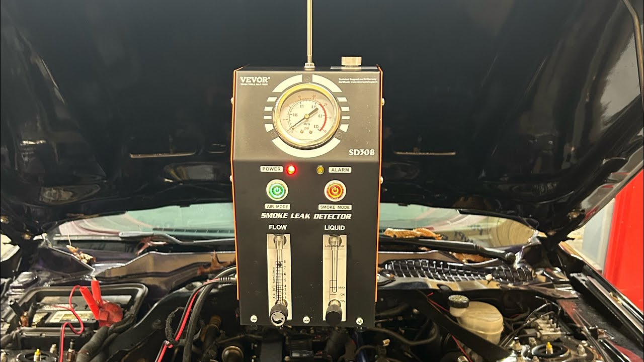 Testing out the Vevor smoke machine. 