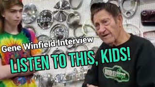 Gene Winfield's advice to the younger generation. Informative Interview!