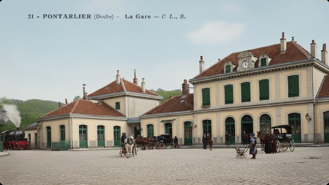 PONTARLIER LES ANNEES 1900