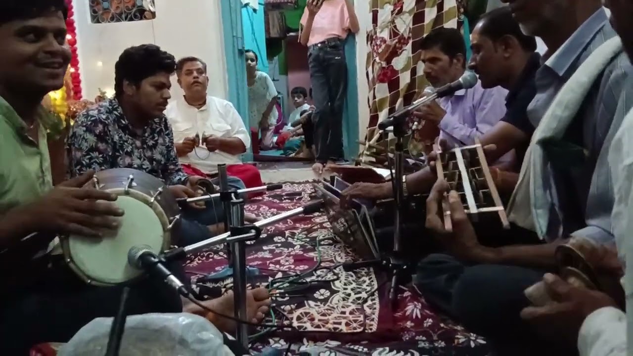 ## ना जी भर के देखा ना कुछ बात की भजन ##