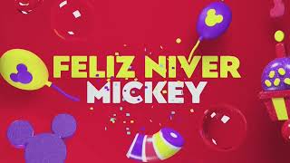 Chamada Completa - Feliz Niver Mickey - 18 de Novembro - Disney Channel