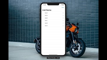 Move rows in a List using SwiftUI