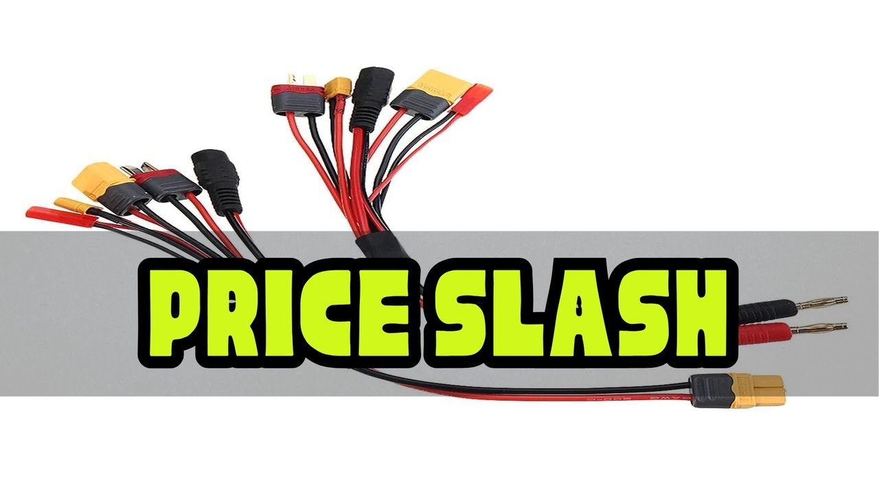 20cm 20AWG 4.0mm Banana Plug to XT60 XT30 DC5.5 T Plug Charger Adapter Cable for IMAX B6 ISDT Charg