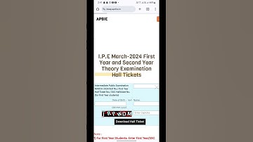 Ap Inter hall tickets download|apinter|hall ticket|Download|Rahultechtelugu #apinter #halltickets