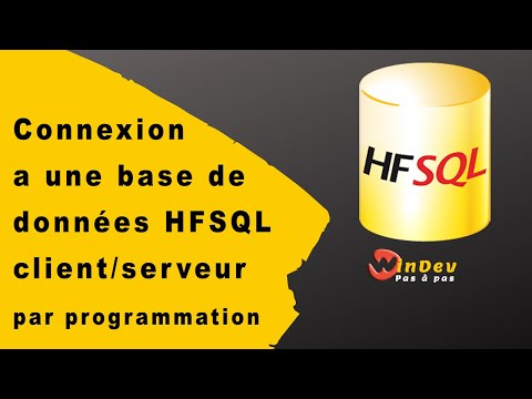 Connexion HFSQL Client serveur