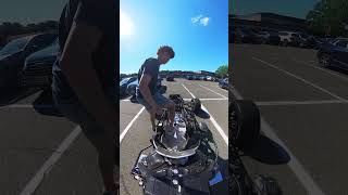 I DROVE MY 150HP RACE CAR TO HIGHSCHOOL #lastday #racecar #motorsport #insta360x3