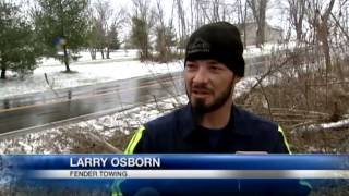 High winds knock out power for many