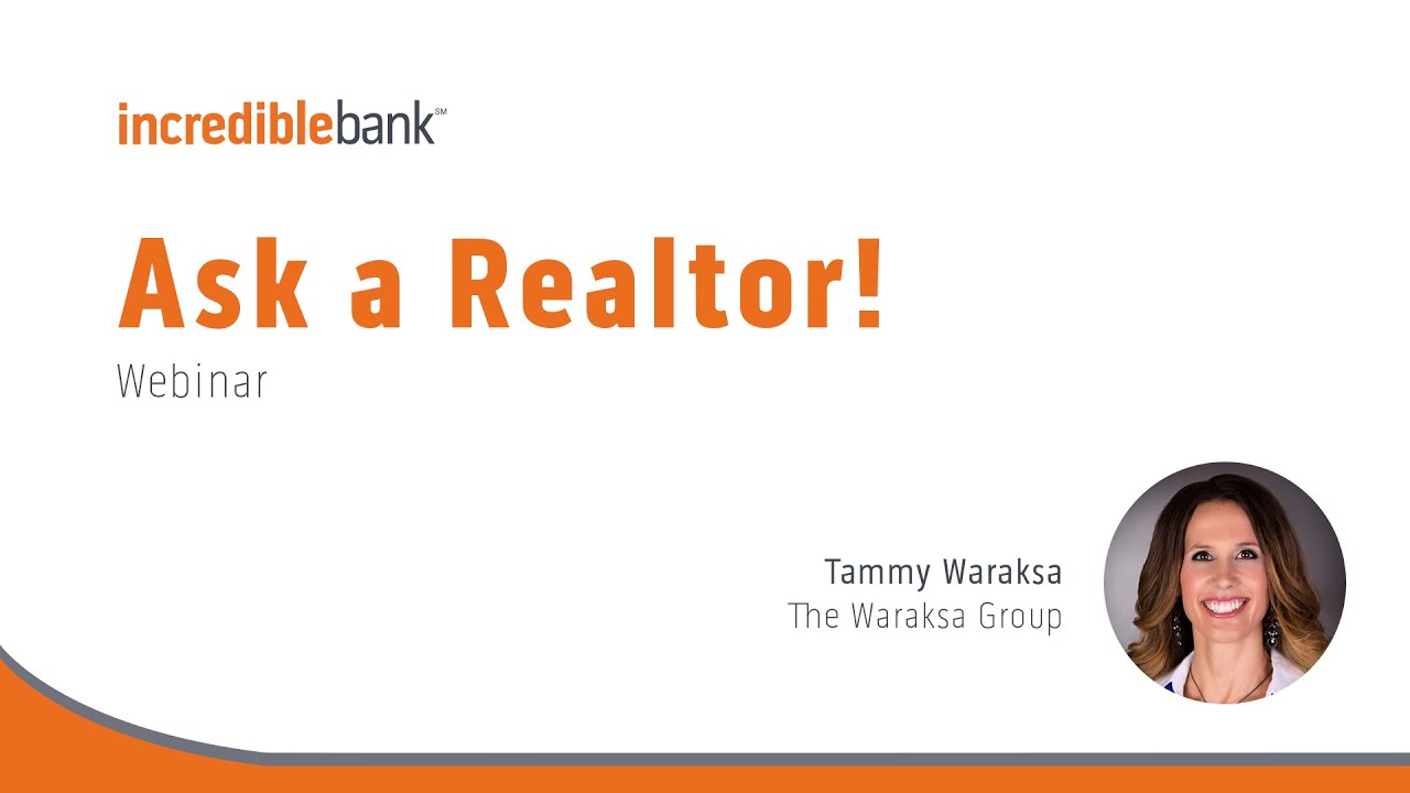 Ask a Realtor inar Tammy Waraksa, The Waraksa Group YouTube