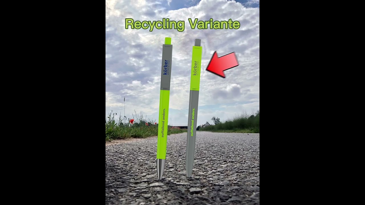 Werbemittel Neuheitenpaket 2022 Druckkugelschreiber Qube