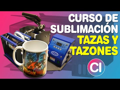 CURSO DE SUBLIMACIÓN - Tazas, Tazones, Mugs 