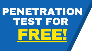 [FREE] How to do a Penetration / Vulnerability test