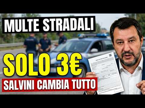 Video MULTE DA 30 A 3 EURO? LA VERITÀ SUL NUOVO CODICE DELLA STRADA