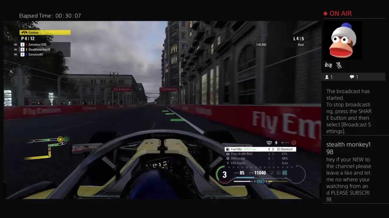 F1 2018 dirty/Clean drivers online lobbys