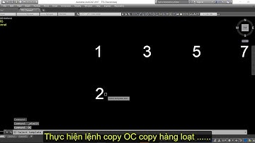 Autocad lisp | Copy tăng dần| Vẽ bông mây