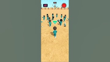 squid game 3D play with me k sniper challenge #jondada #squidgame