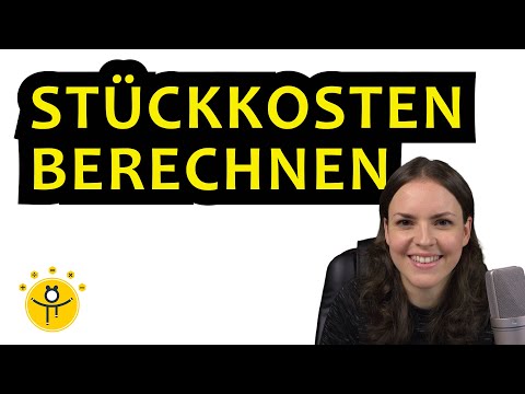 Video: Unterschied Zwischen Stückpreis Und Stückkosten