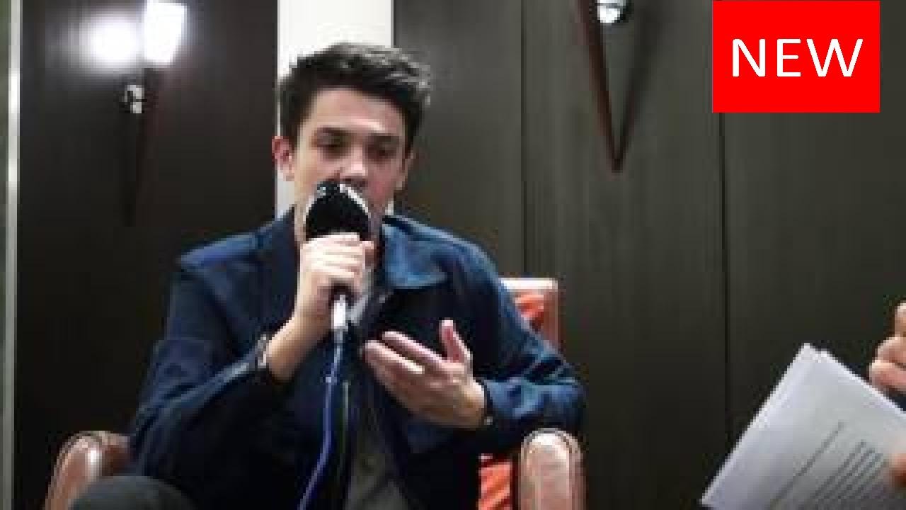 Kungs (Valentin Brunel) en interview sur Radio Fribourg. /Fribourg