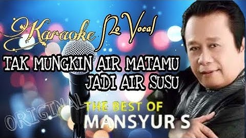 TAK MUNGKIN AIR MATAMU JADI AIR SUSU - MANSUR S || KARAOKE ORIGINAL NO VOCAL