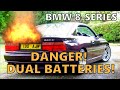 BMW E31 8-Series - Danger! Dual Batteries!