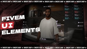 Fivem Ui Elements Script | Sweepz Ui Elements ( Ui Kit )