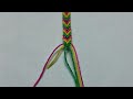 حتى لو الخيط قصر مننا هنكمل الحظاظه بردو😄(اساور الصداقة) Diy bracelets