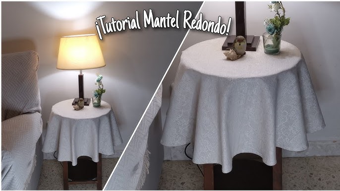 21 ideas de Como hacer un mantel redondo  mantel redondo, como hacer  manteles, manteles