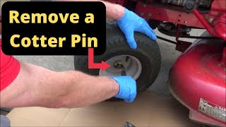 How to Remove a Cotter Pin