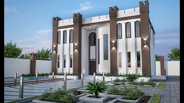 3D House Design in Sketchup Render in Enscape