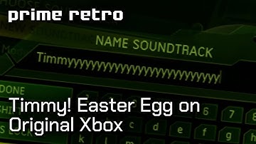 Timmy! Easter Egg on Original Xbox