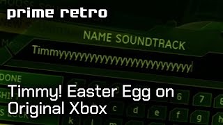 Timmy! Easter Egg on Original Xbox