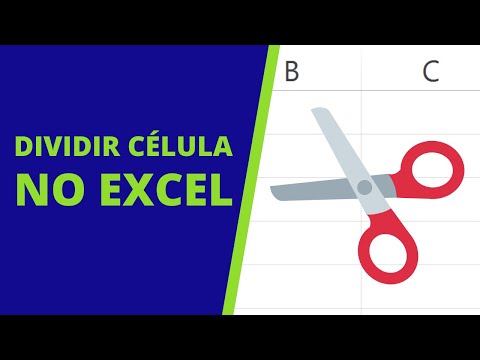 Vídeo: Como Dividir Uma Célula No Excel
