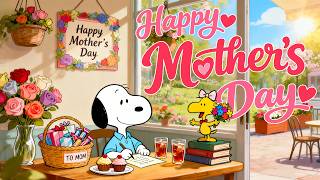 Happy Mother’s Day with Snoopy 💖 Relaxing Jazz for Cozy Feelings & Loving Moments at Snoopy Station screenshot 2