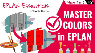 Everything you need to know about Colors in EPLAN Pro Panel