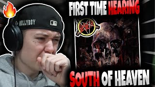 HIP HOP FAN'S FIRST TIME HEARING 'Slayer - South Of Heaven' | GENUINE REACTION