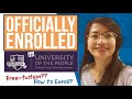 Paano mag-Enroll/Apply sa University of the People | UoPeople | Online School