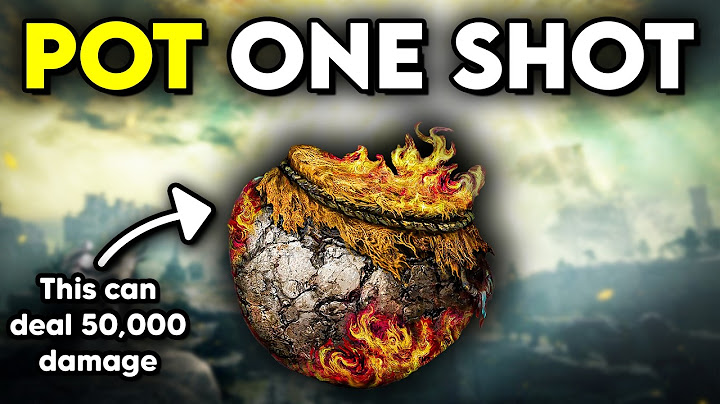 Can You One Shot Elden Ring with only POTS?