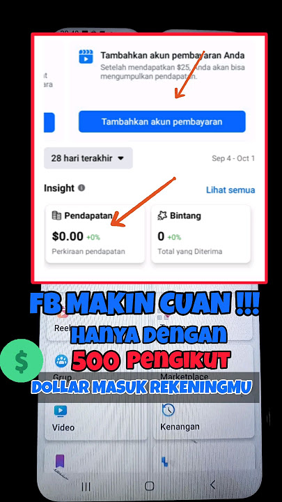 How to Monetize Facebook, Just 500 Followers!!! #how #fb