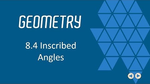 Inscribed Angles, BJU Press Geometry 4th Ed, Lesson 8.4--CCCS Flipped Geometry #50