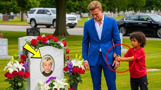 «HERRE, JEG LEKTE MED SØNNEN DIN I GÅR» – AVSLØRER FATTIG GUTT TIL SØRGENDE MILLIONÆR...