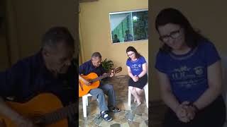 Eliã Oliveira e Edniz Silva louvando a Deus!