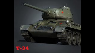 Танковый бой танк Т34 на радиоуправлении ZEGAN 99815